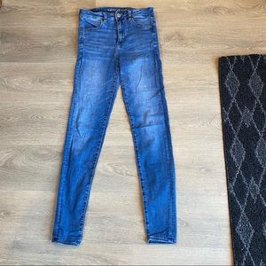 Hi Rise Next Level Stretch American Eagle Jeggings